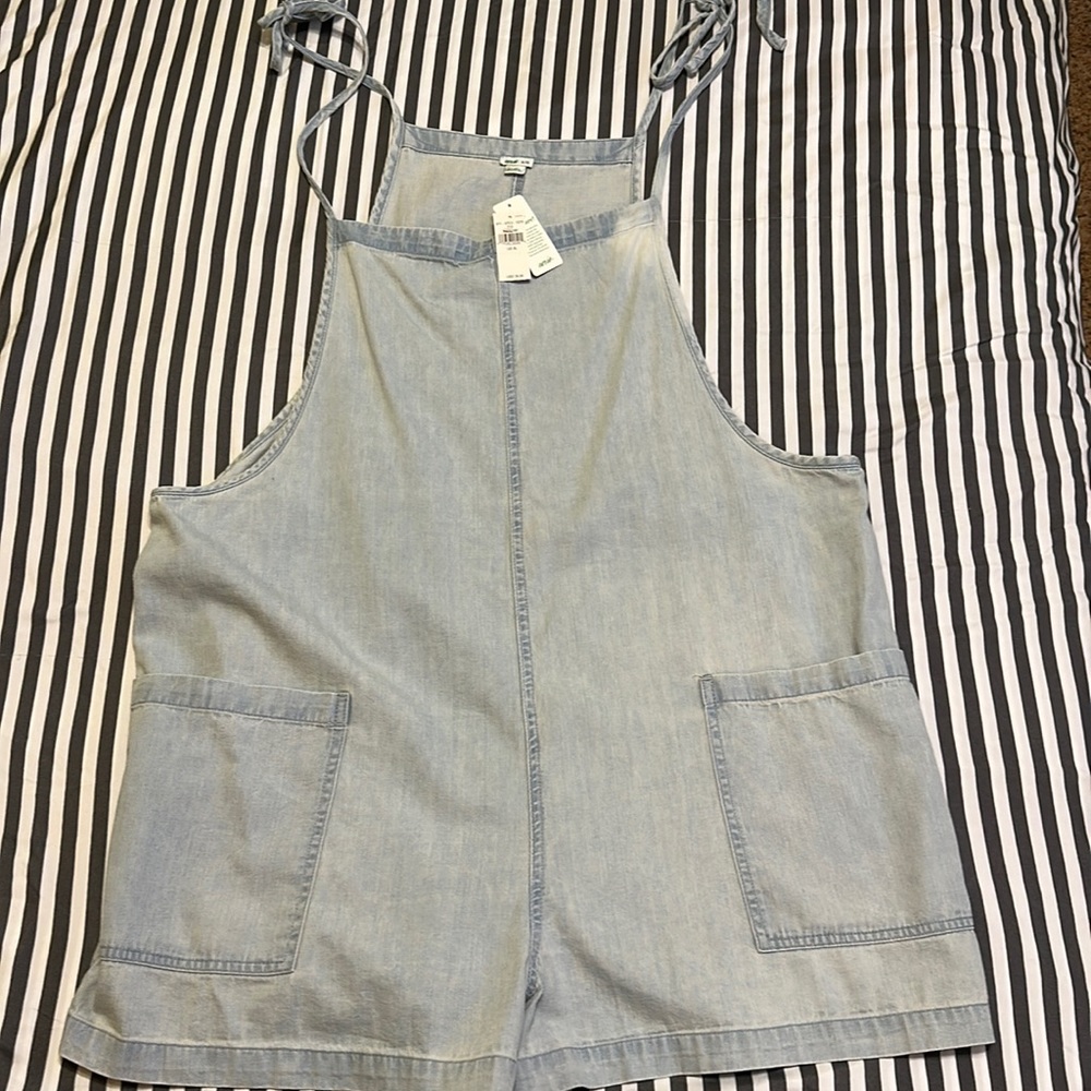 New with tags! Super cute Aerie overalls size XL.